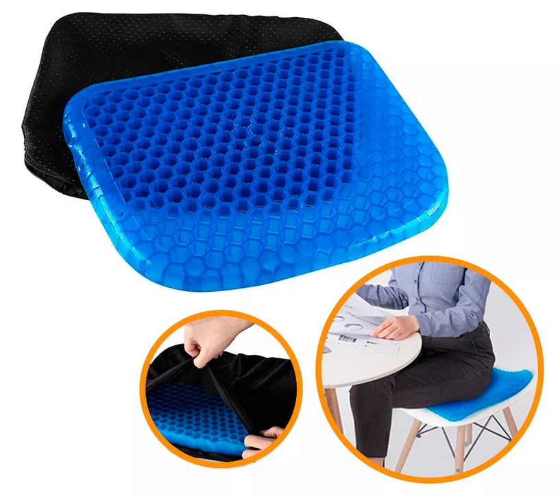 GelComfort Pro: Cojín de Gel Ergonómico!