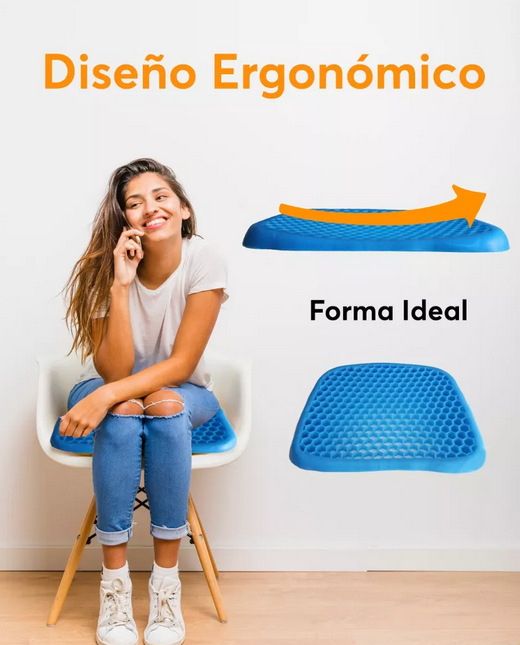 GelComfort Pro:  Cojín de Gel Ergonómico!